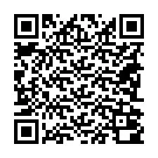 QR-code voor telefoonnummer +18282000037