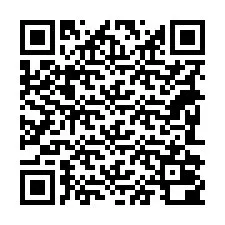 Codice QR per il numero di telefono +18282000145