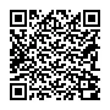 電話番号のQRコード +18282000205