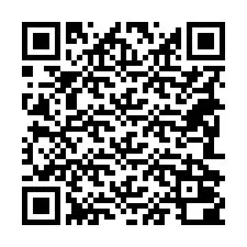 Código QR para número de teléfono +18282000207