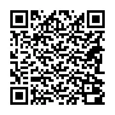 QR-code voor telefoonnummer +18282000217