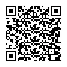 QR-koodi puhelinnumerolle +18282000255