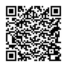 QR-code voor telefoonnummer +18282000345