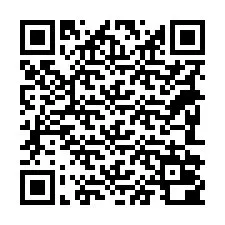 QR-code voor telefoonnummer +18282000401