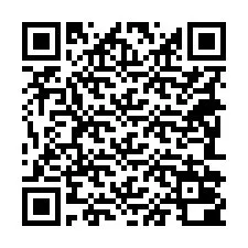 QR-code voor telefoonnummer +18282000406