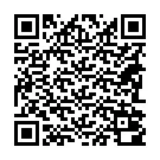 Código QR para número de teléfono +18282000417