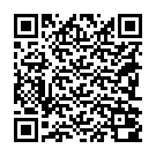 QR-code voor telefoonnummer +18282000430