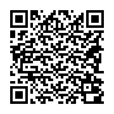 QR-code voor telefoonnummer +18282000523