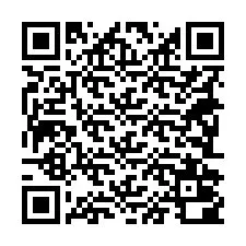 QR-koodi puhelinnumerolle +18282000532