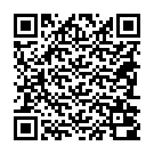 Código QR para número de teléfono +18282000583