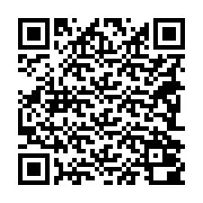 Código QR para número de teléfono +18282000622