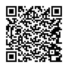 QR-code voor telefoonnummer +18282000713