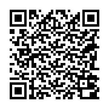 QR-code voor telefoonnummer +18282000854