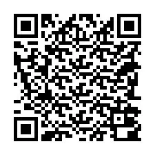 Código QR para número de teléfono +18282000884