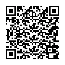 QR-code voor telefoonnummer +18282000885