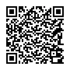 QR код за телефонен номер +18282000911