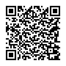 QR-код для номера телефона +18282001014