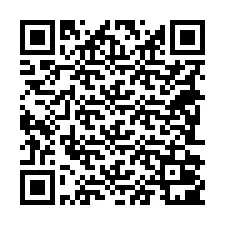 QR-koodi puhelinnumerolle +18282001066