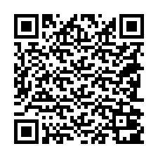 QR-koodi puhelinnumerolle +18282001098