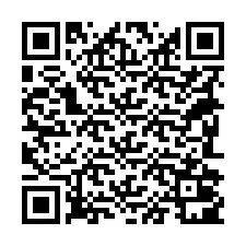 Código QR para número de teléfono +18282001140