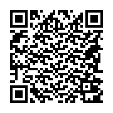 QR-koodi puhelinnumerolle +18282001177