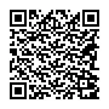 Código QR para número de teléfono +18282001213