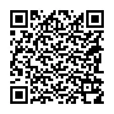 QR-koodi puhelinnumerolle +18282118454