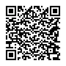 Código QR para número de teléfono +18282636395