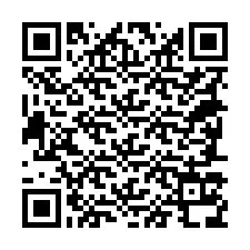 電話番号のQRコード +18287138488