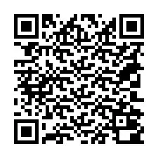 QR-code voor telefoonnummer +18302000143