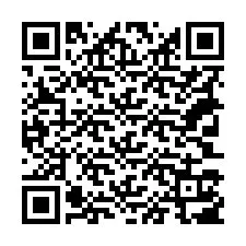 QR-Code für Telefonnummer +18303107025