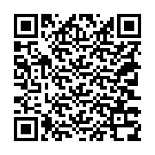 Código QR para número de teléfono +18303338578