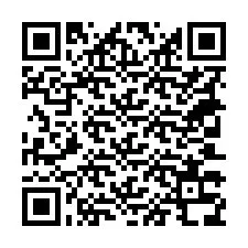 QR код за телефонен номер +18303338586