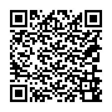 QR-code voor telefoonnummer +18306940003