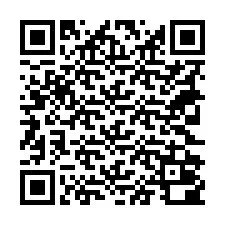 QR-koodi puhelinnumerolle +18322000036