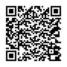 QR-koodi puhelinnumerolle +18322000809