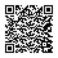 Código QR para número de teléfono +18322001237