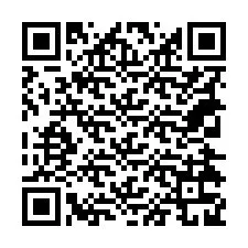 Código QR para número de teléfono +18324329887