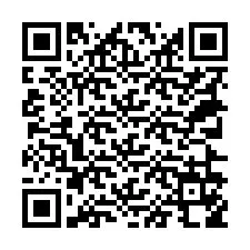 QR-code voor telefoonnummer +18326158408