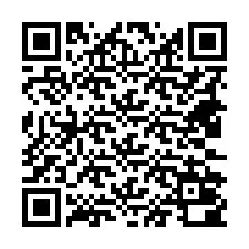 QR Code pour le numéro de téléphone +18432000436