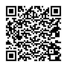 Código QR para número de teléfono +18432000700