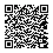 QR код за телефонен номер +18432000838