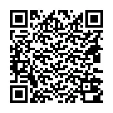 QR код за телефонен номер +18432000854