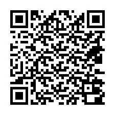 QR-kood telefoninumbri jaoks +18432000859