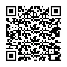 QR-код для номера телефона +18432000912