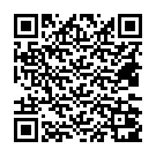 QR код за телефонен номер +18432001003