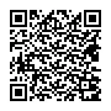 QR-code voor telefoonnummer +18432001052