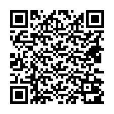 QR Code สำหรับหมายเลขโทรศัพท์ +18432001056