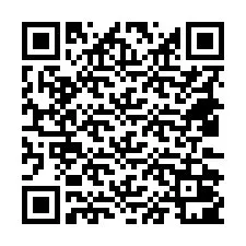 QR-koodi puhelinnumerolle +18432001058