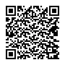 Código QR para número de teléfono +18432001232